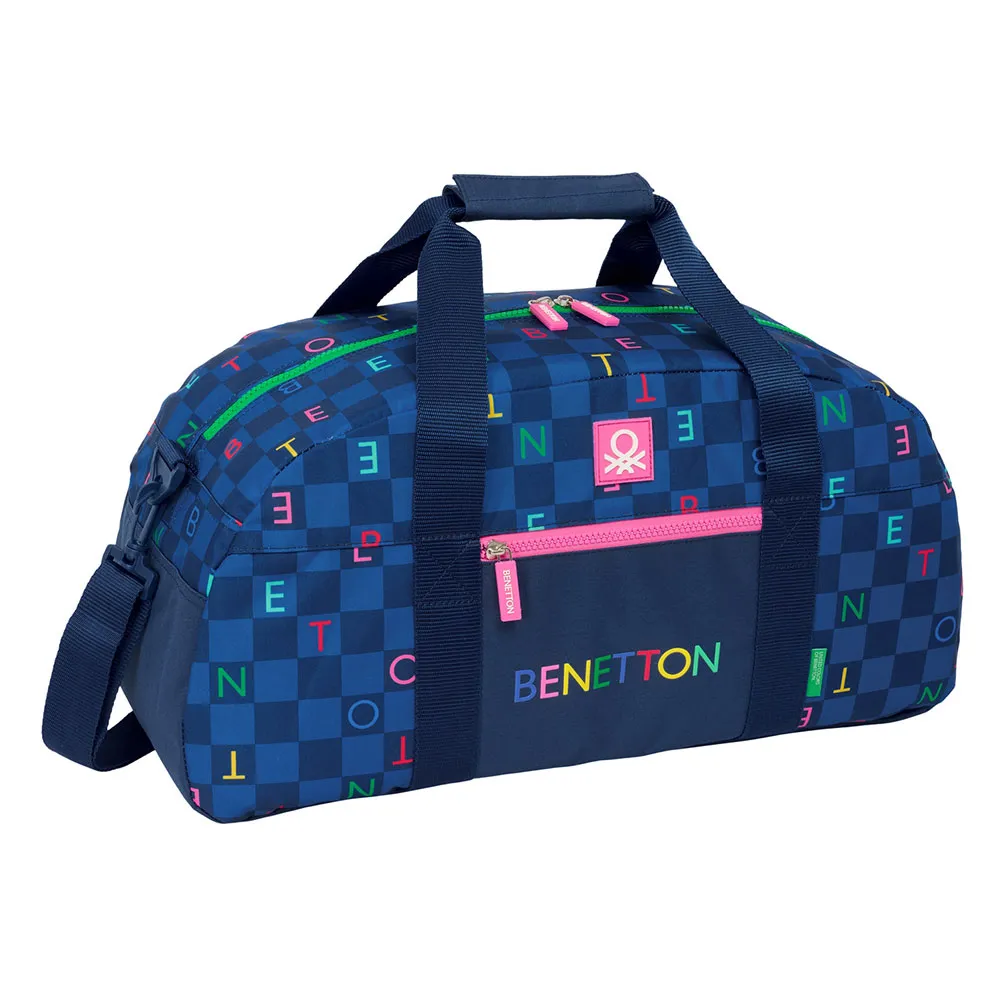 Safta Benetton Damero Tasche, Multicolor Safta Benetton Damero Tasche, Multicolor
