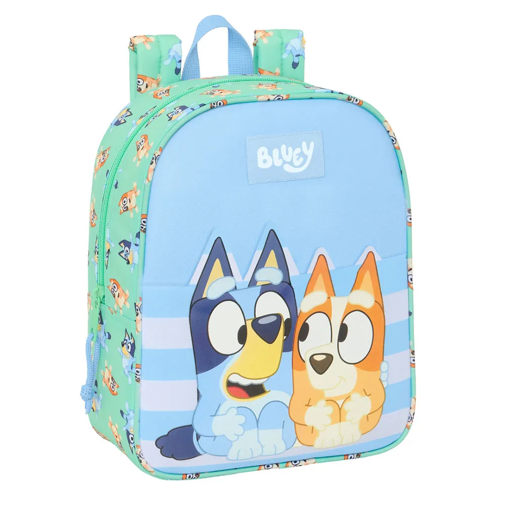 Safta Bluey Sisters Mini Rucksack, Multicolor Safta Bluey Sisters Mini Rucksack, Multicolor