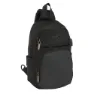 Safta Busines One Shoulder Padder Mini Rucksack, Black