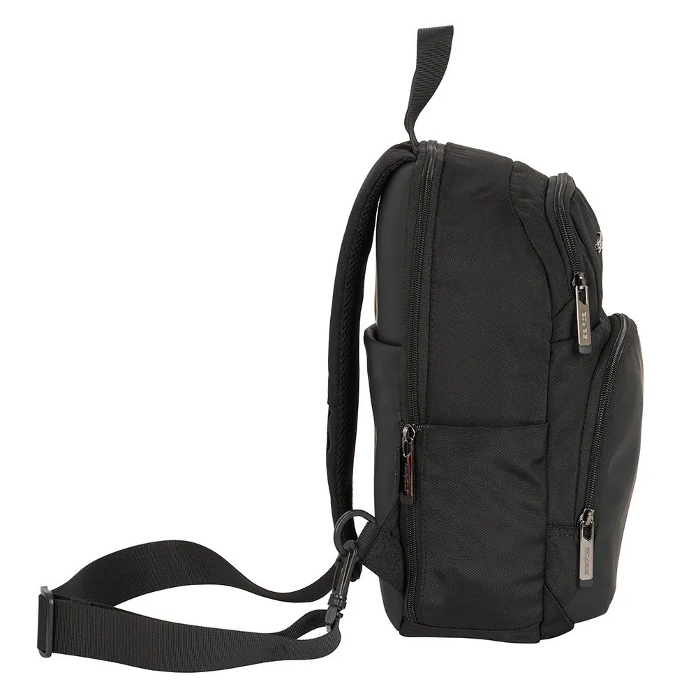 Safta Busines One Shoulder Padder Mini Rucksack, Black Safta Busines One Shoulder Padder Mini Rucksack, Black