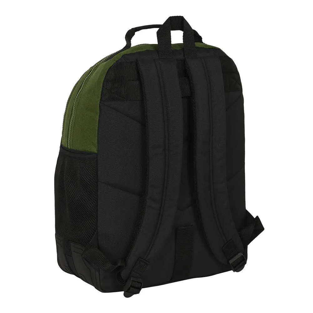 Safta Doppelter Dunkler Wald Rucksack, Multicolor