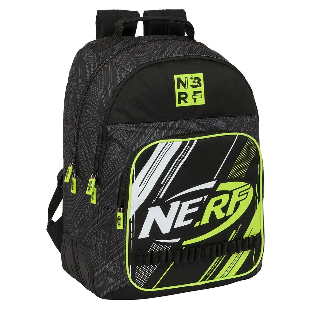 Safta Doppelter Nerf Mach Dich Bereit Rucksack, Multicolor