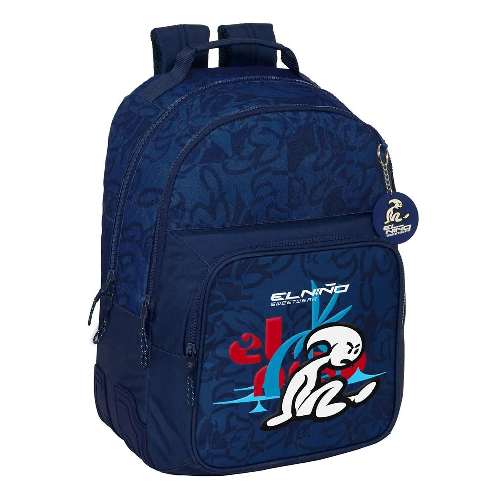 Safta Doppeltes El Niño Paradies Rucksack, Multicolor