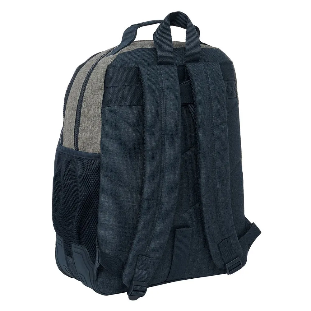 Safta Doppeltes Kappa Rucksack, Dark navy