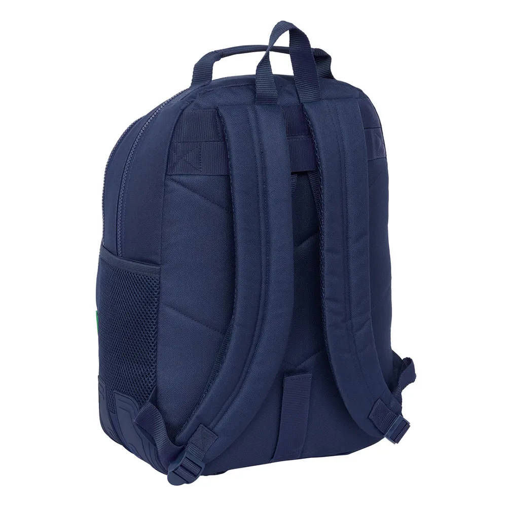 Safta Double Benetton Flag Rucksack, Multicolor