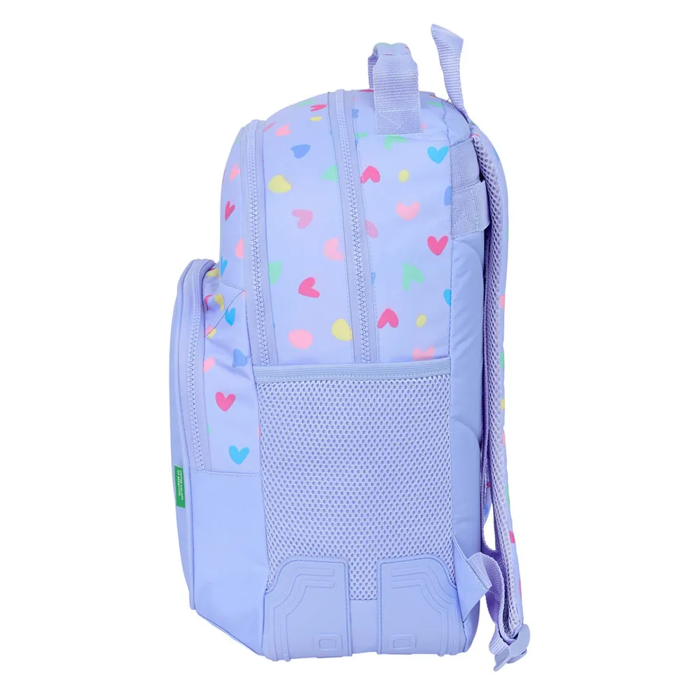 Safta Double Benetton Lila Rucksack, Multicolor Safta Double Benetton Lila Rucksack, Multicolor