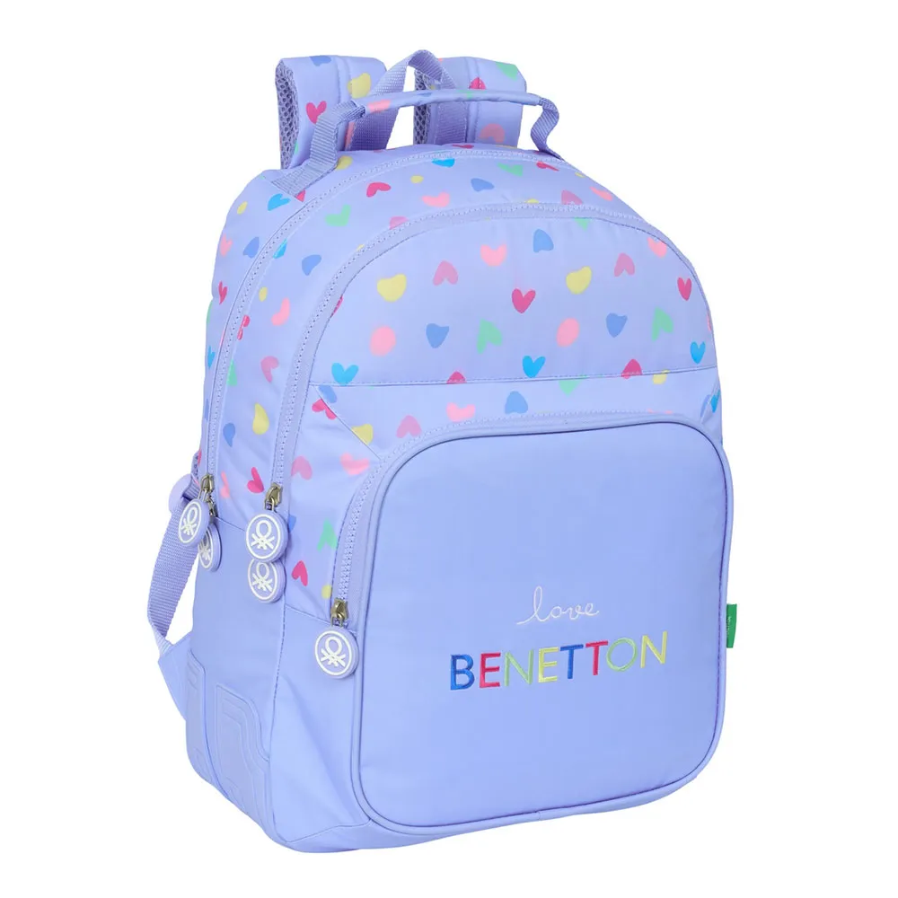 Safta Double Benetton Lila Rucksack, Multicolor Safta Double Benetton Lila Rucksack, Multicolor