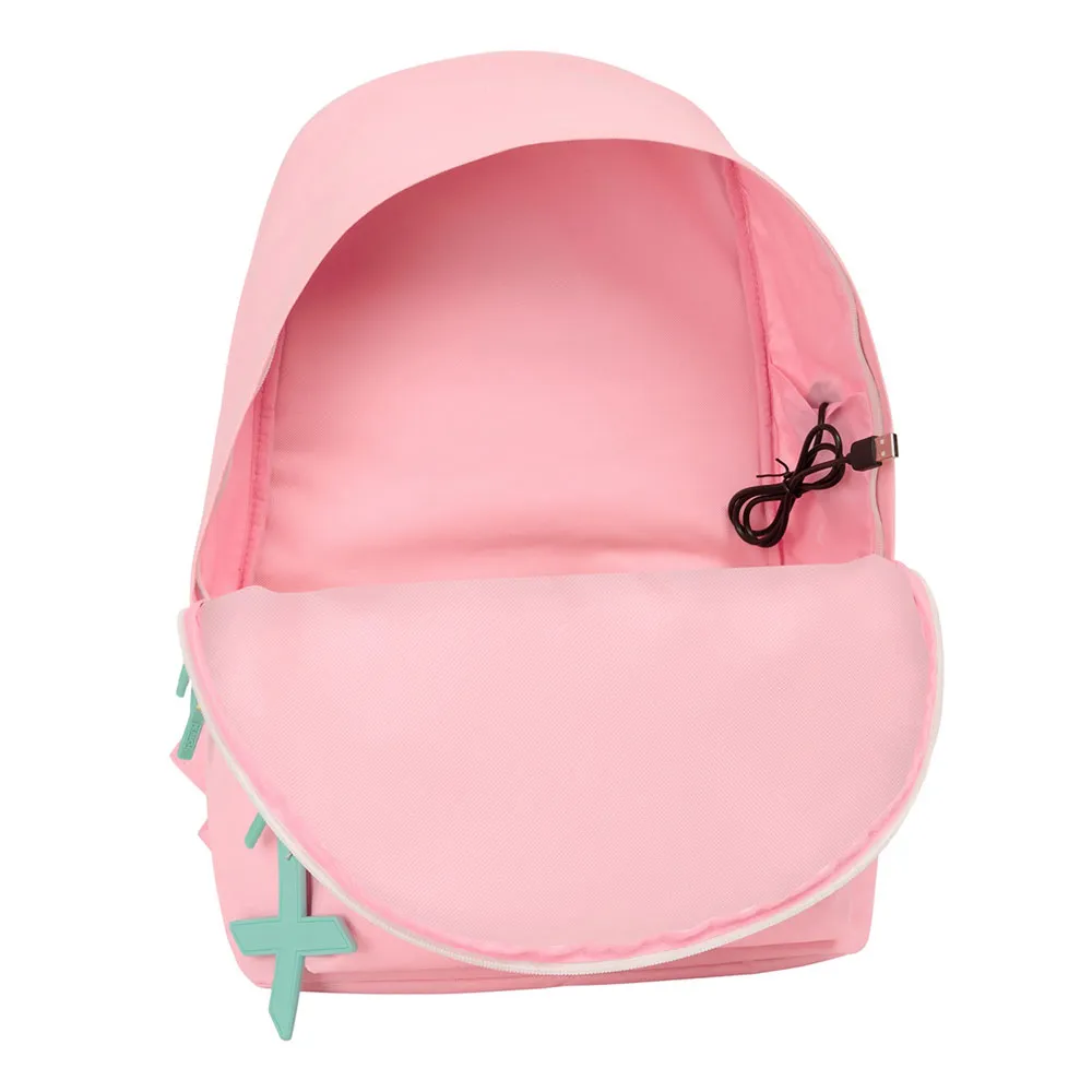Safta Double For 15.6´´ Laptop+usb Munich Candy Rucksack, Multicolor