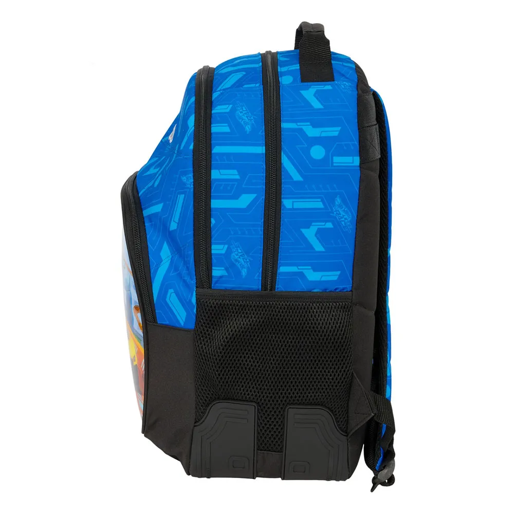 Safta Double Hot Wheels Let´s Race Rucksack, Multicolor Safta Double Hot Wheels Let´s Race Rucksack, Multicolor