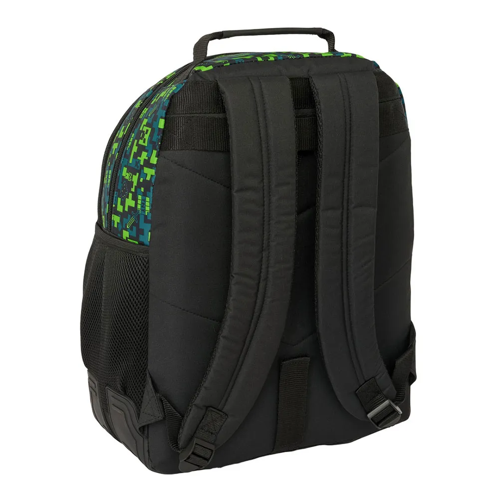 Safta Double Minecraft Tnt Rucksack, Multicolor