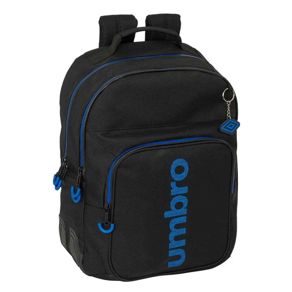 Safta Double Umbro Jet Black Rucksack, Multicolor Safta Double Umbro Jet Black Rucksack, Multicolor