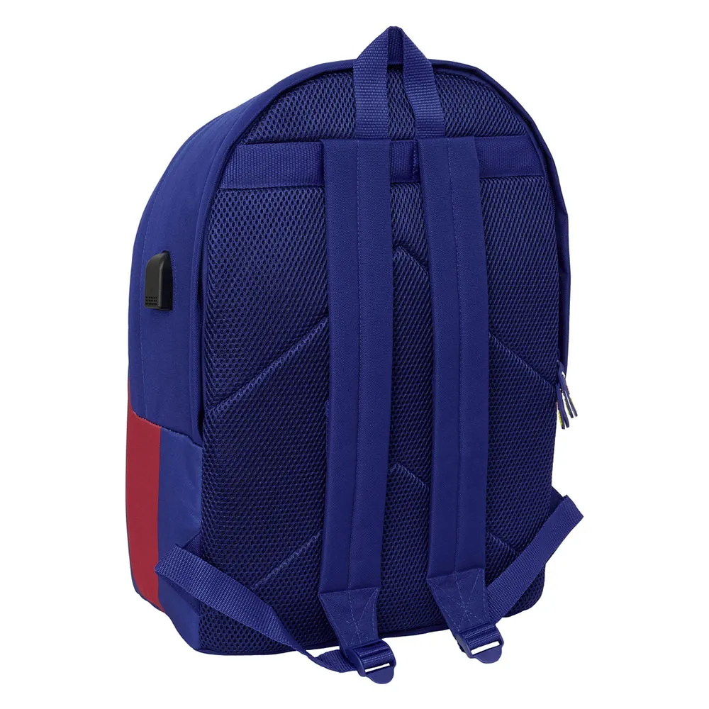 Safta Fc Barcelona Home Kit 25/26 Double 15.6´´+usb Laptoptasche, Multicolor Safta Fc Barcelona Home Kit 25/26 Double 15.6´´+usb Laptoptasche, Multicolor