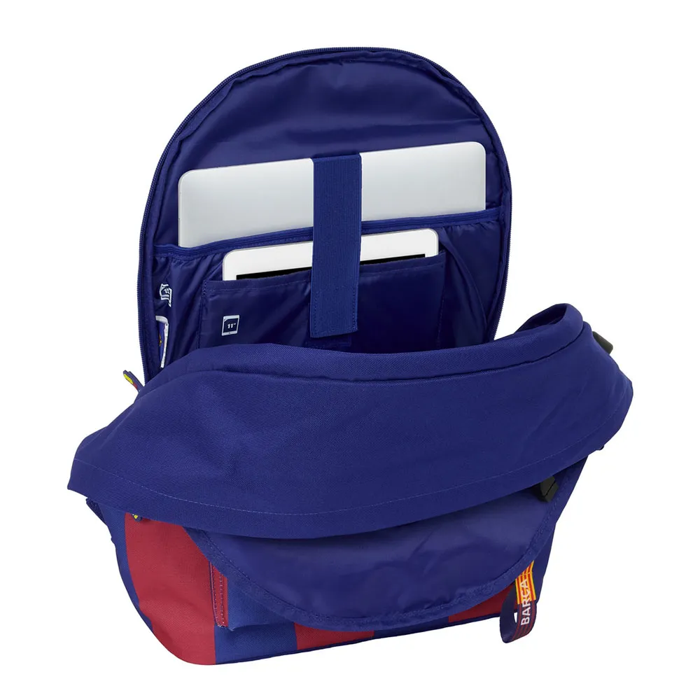 Safta Fc Barcelona Home Kit 25/26 Double 15.6´´+usb Laptoptasche, Multicolor Safta Fc Barcelona Home Kit 25/26 Double 15.6´´+usb Laptoptasche, Multicolor