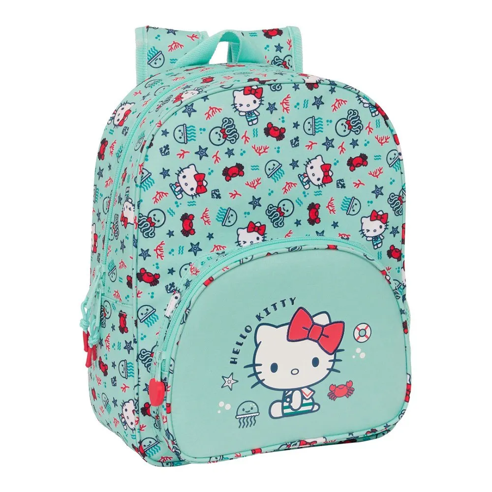 Safta Hello Kitty Kleinkind Meerliebhaber Rucksack 34 Cm, Multicolor