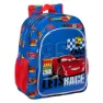 Safta Junior 38 Cm Cars Race Ready Rucksack, Multicolor