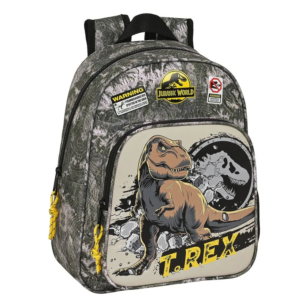 Safta Jurassic World-warnung Für Kinder Rucksack 34 Cm, Multicolor
