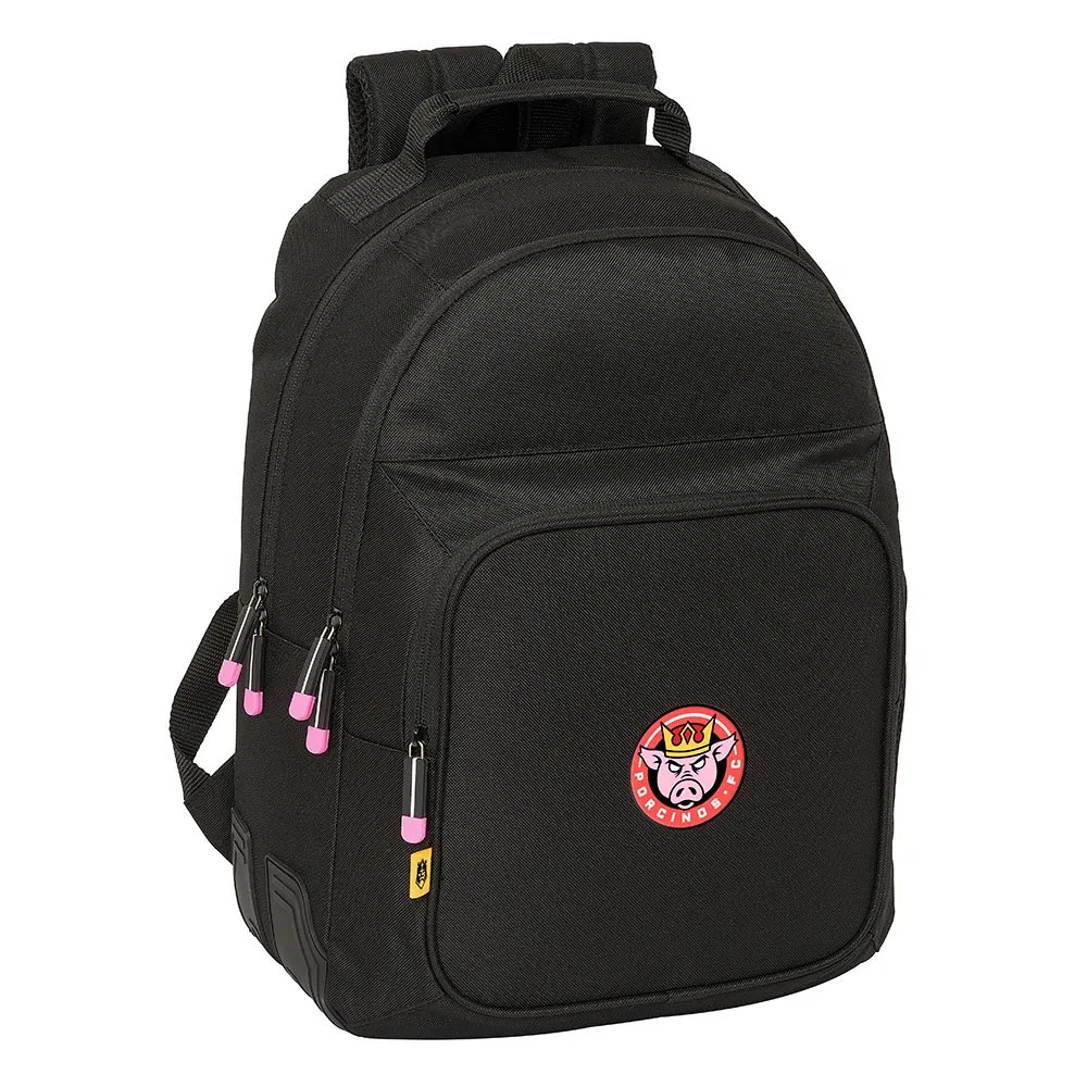 Safta Kings League Porcinos Double Rucksack, Multicolor