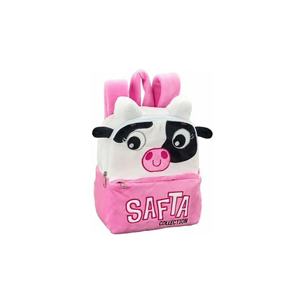 Safta Kuh-plüschrucksack, Multicolor