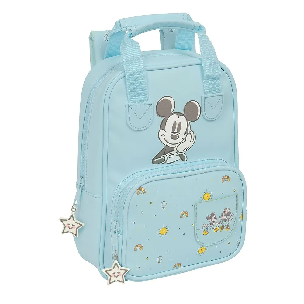 Safta Mickey Mouse Baby With Handles Rucksack, Multicolor