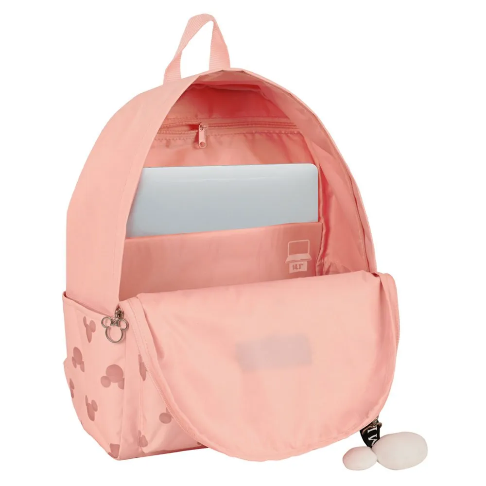 Safta Mickey Mouse Cotton 14.1´´ Rucksack, Multicolor Safta Mickey Mouse Cotton 14.1´´ Rucksack, Multicolor