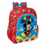 Safta Micky Maus Glückliche Lächeln Rucksack, Multicolor
