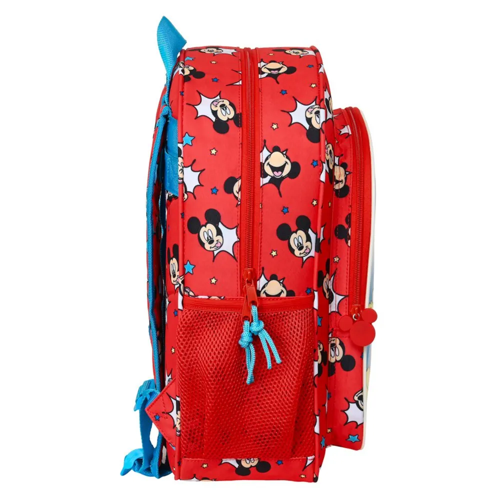 Safta Micky Maus Glückliche Lächeln Rucksack, Multicolor