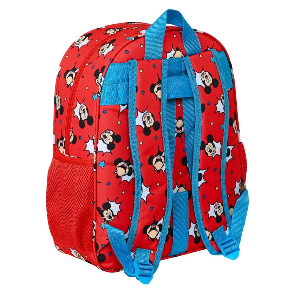 Safta Micky Maus Glückliche Lächeln Rucksack, Multicolor