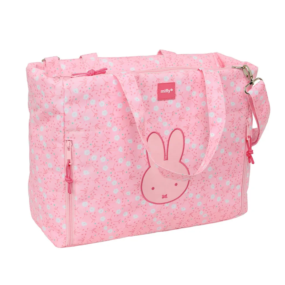 Safta Miffy Flowers Handbag With 14.1´´ Laptoptasche, Multicolor