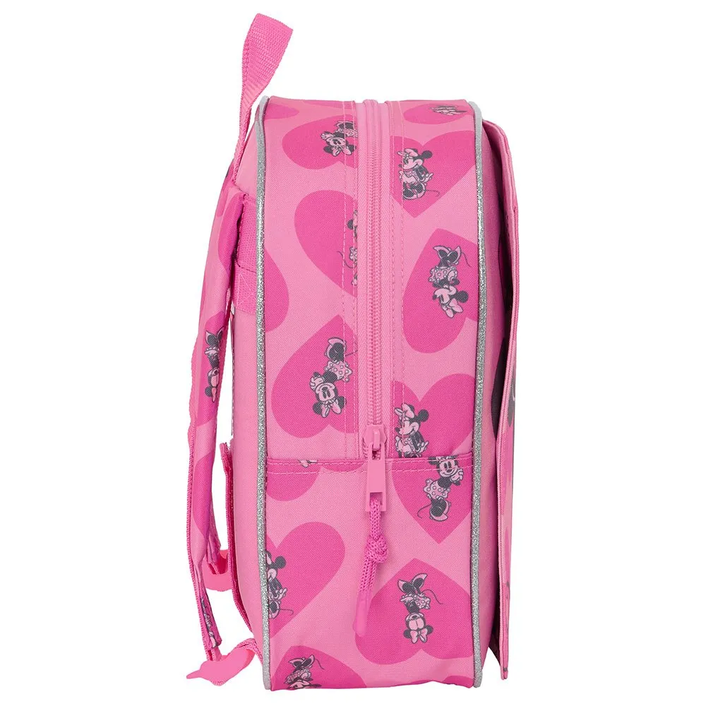 Safta Mini 27 Cm Minnie Mouse Loving Rucksack, Multicolor