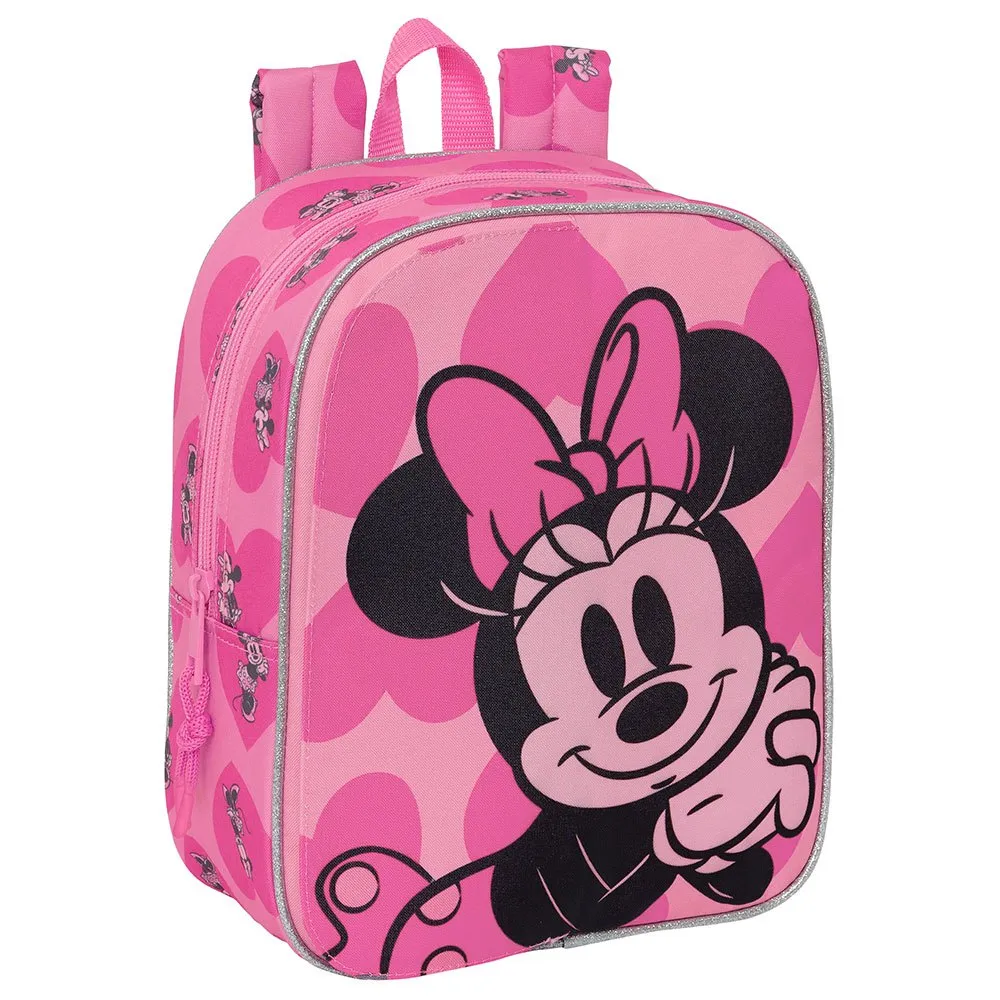 Safta Mini 27 Cm Minnie Mouse Loving Rucksack, Multicolor