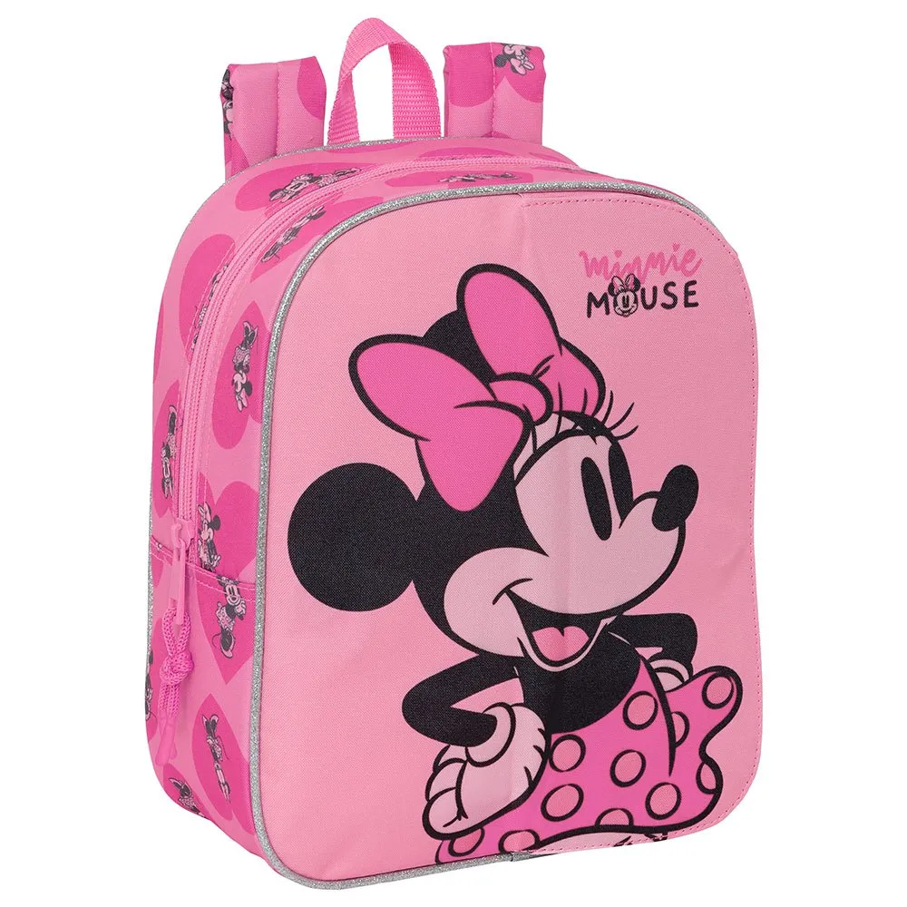 Safta Mini 27 Cm Minnie Mouse Loving Rucksack, Multicolor