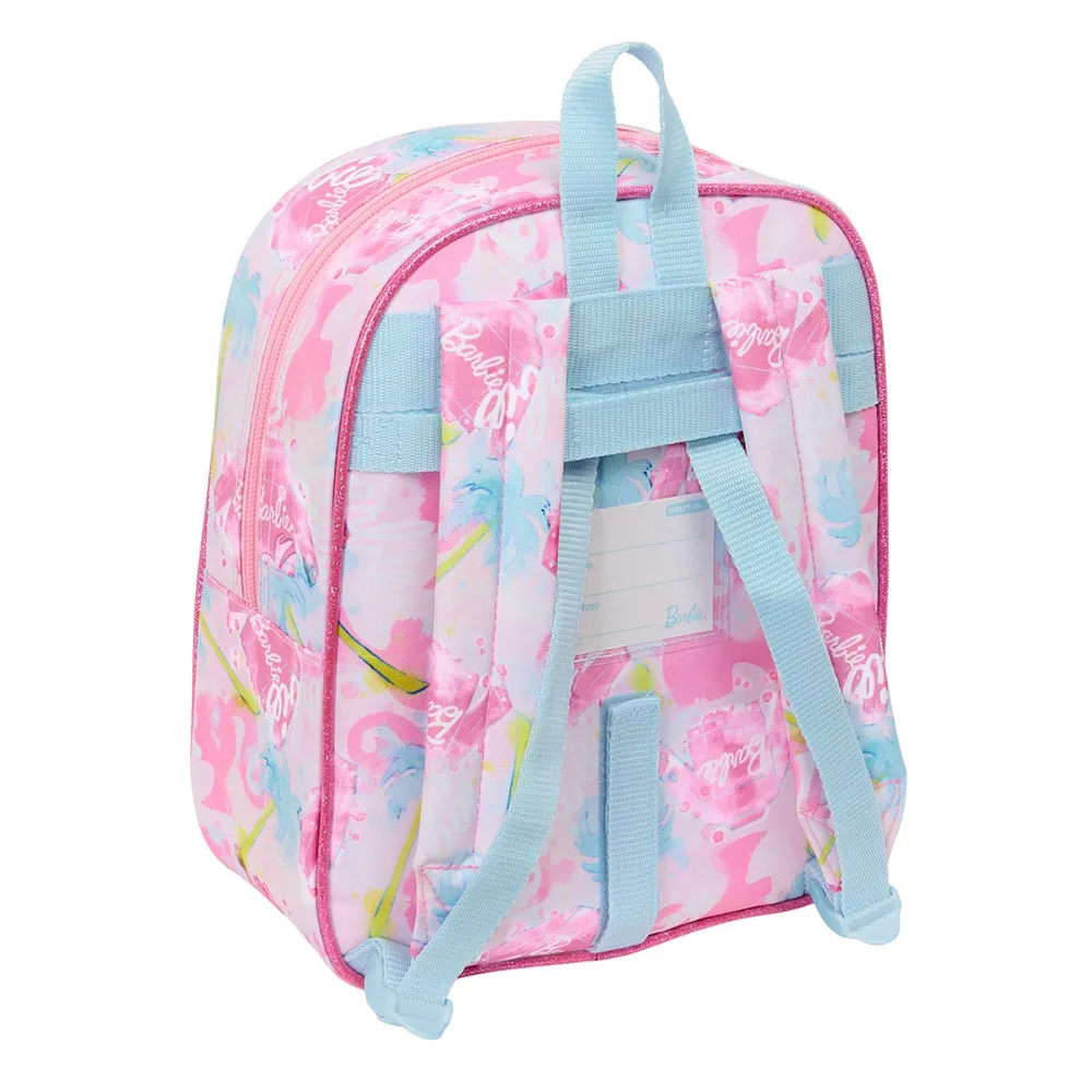 Safta Mini Barbie Painterly Rucksack, Multicolor Safta Mini Barbie Painterly Rucksack, Multicolor
