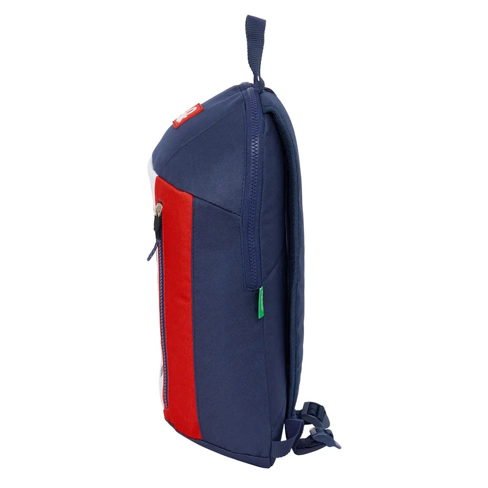 Safta Mini Benetton Flag Rucksack, Multicolor