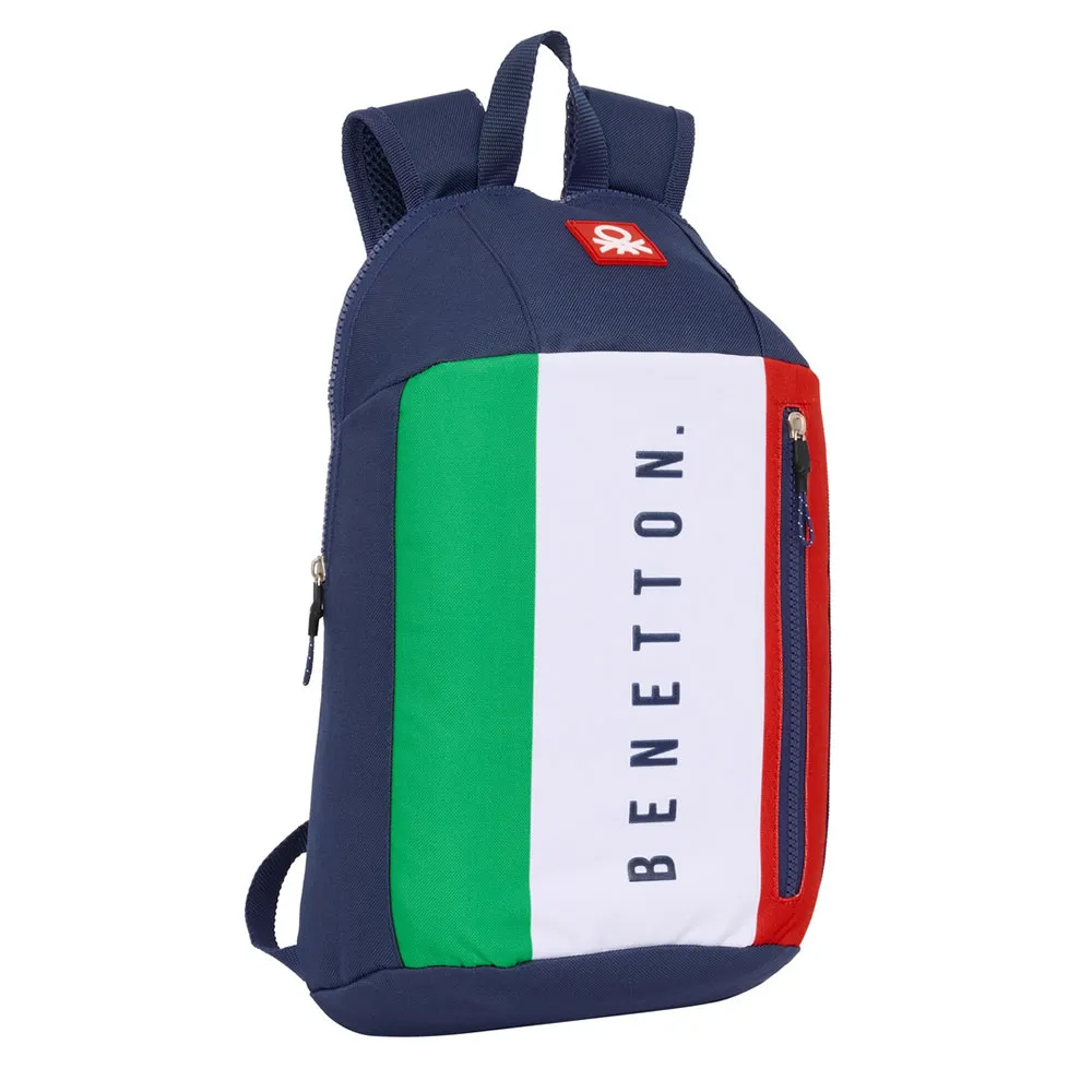 Safta Mini Benetton Flag Rucksack, Multicolor