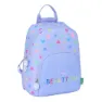 Safta Mini Benetton Lila Rucksack, Multicolor