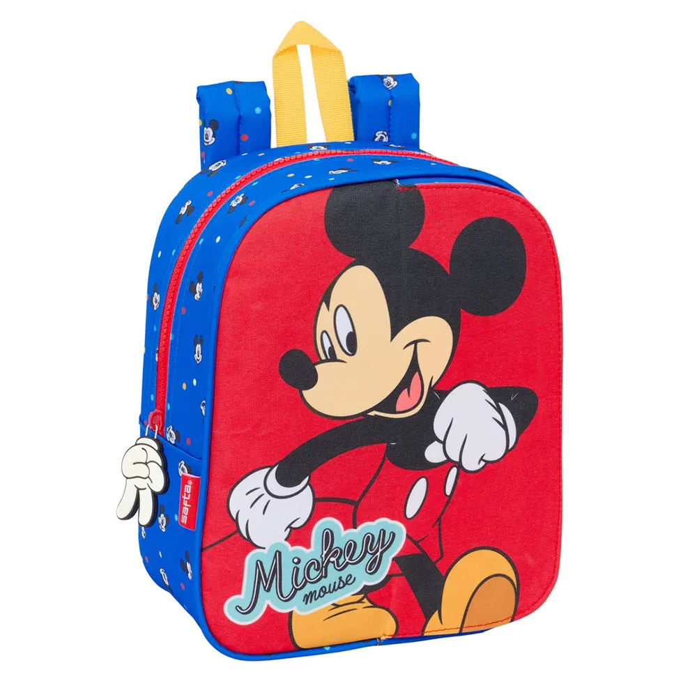 Safta Mini Mickey Mouse Good Day Rucksack, Multicolor Safta Mini Mickey Mouse Good Day Rucksack, Multicolor