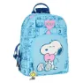 Safta Mini Snoopy Love Rucksack, Multicolor