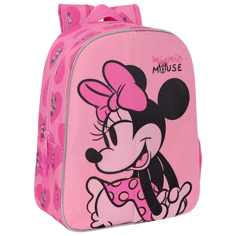 Safta Minnie Maus Kindlicher Liebevoller Rucksack, Multicolor