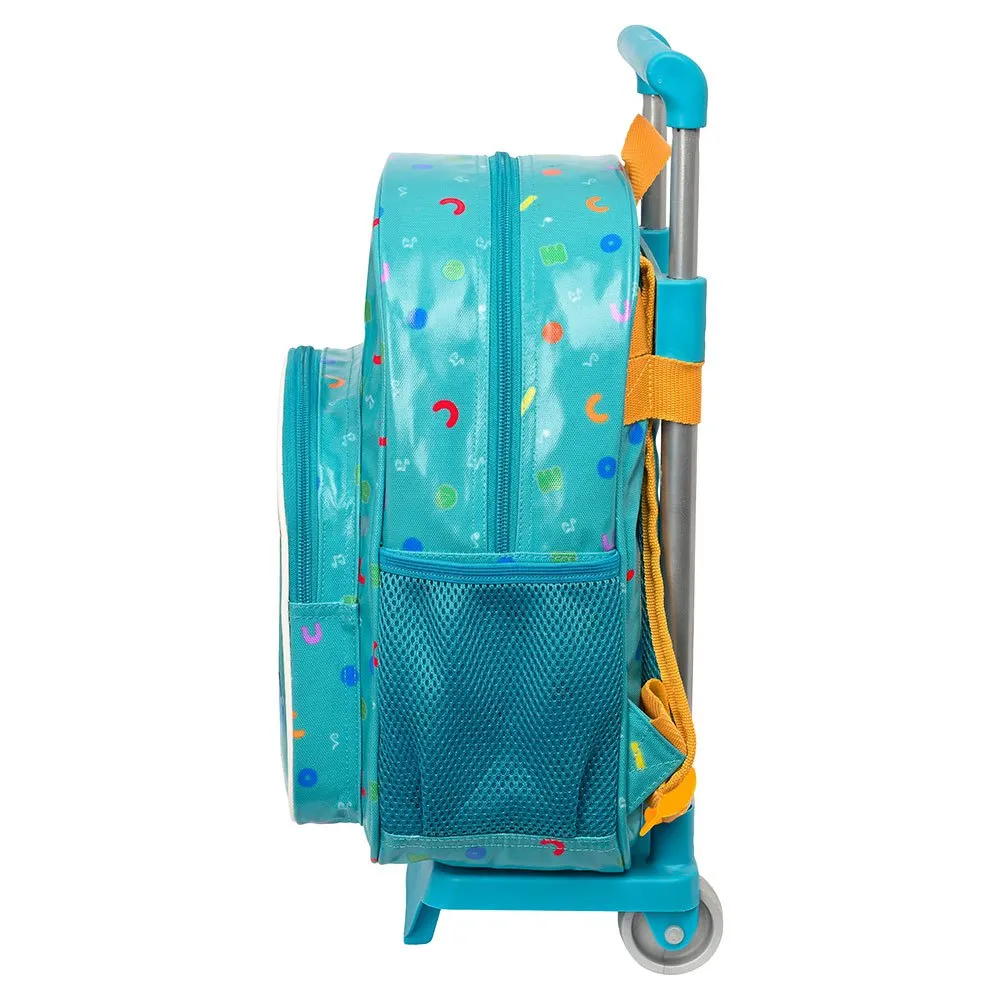 Safta Mit Rädern Rucksack, Multicolor 3