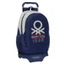 Safta Mit Trolley-rädern Benetton Rucksack, Varsity