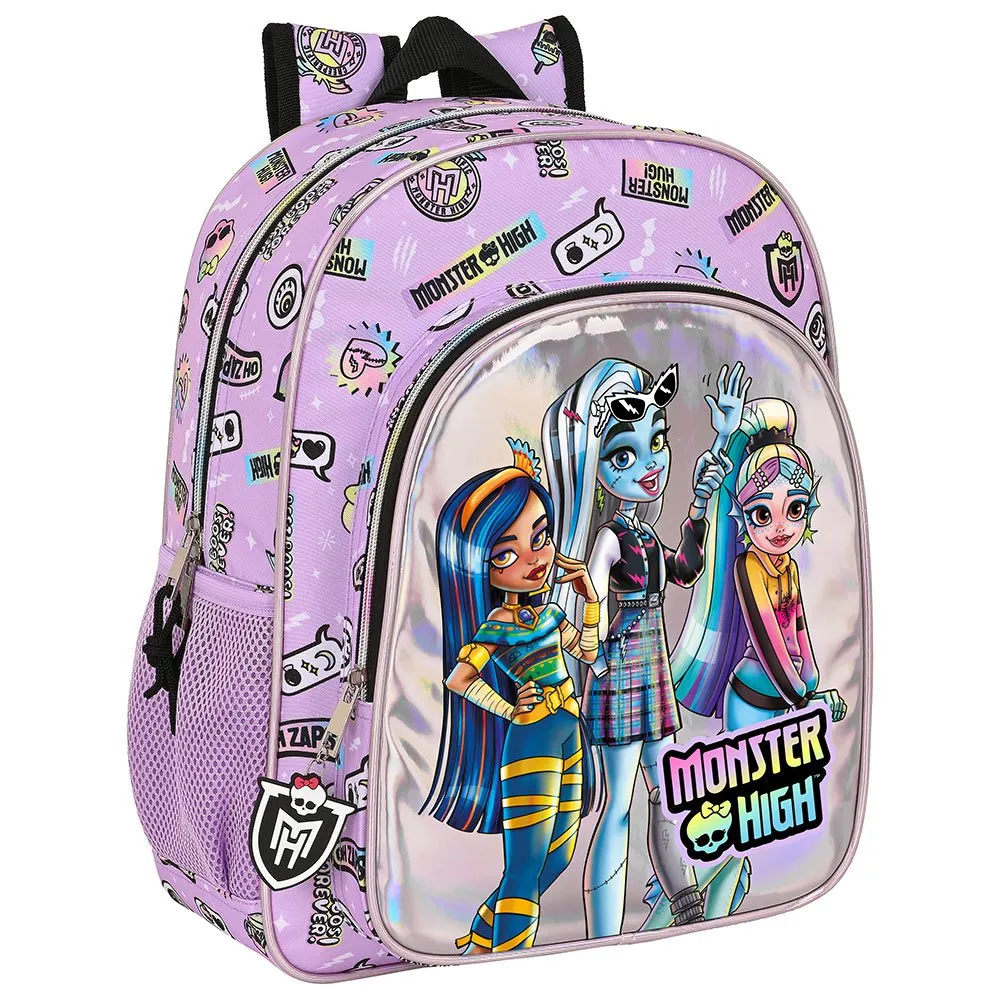 Safta Monster High ´´best Boos´´ Junior 38 Cm ´´best Rucksack, Multicolor Safta Monster High ´´best Boos´´ Junior 38 Cm ´´best Rucksack, Multicolor