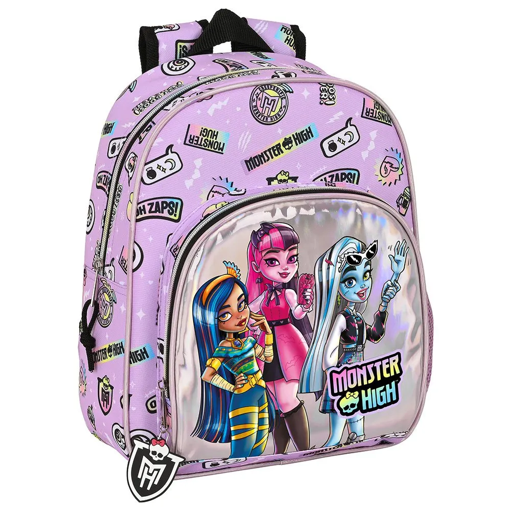Safta Monster High Best Boos Small Best Rucksack 34 Cm, Multicolor Safta Monster High Best Boos Small Best Rucksack 34 Cm, Multicolor