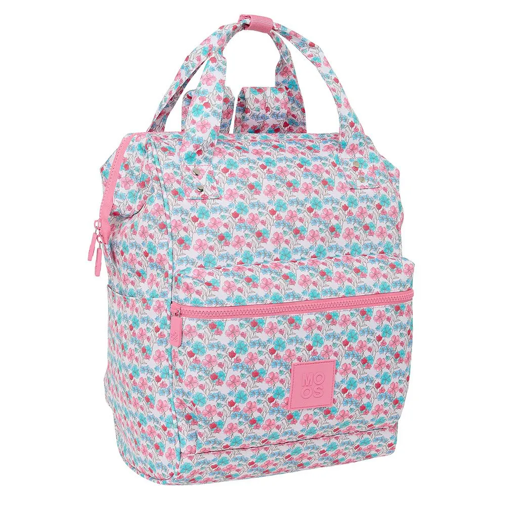 Safta Moos Flores 13 With Handles Rucksack, Multicolor