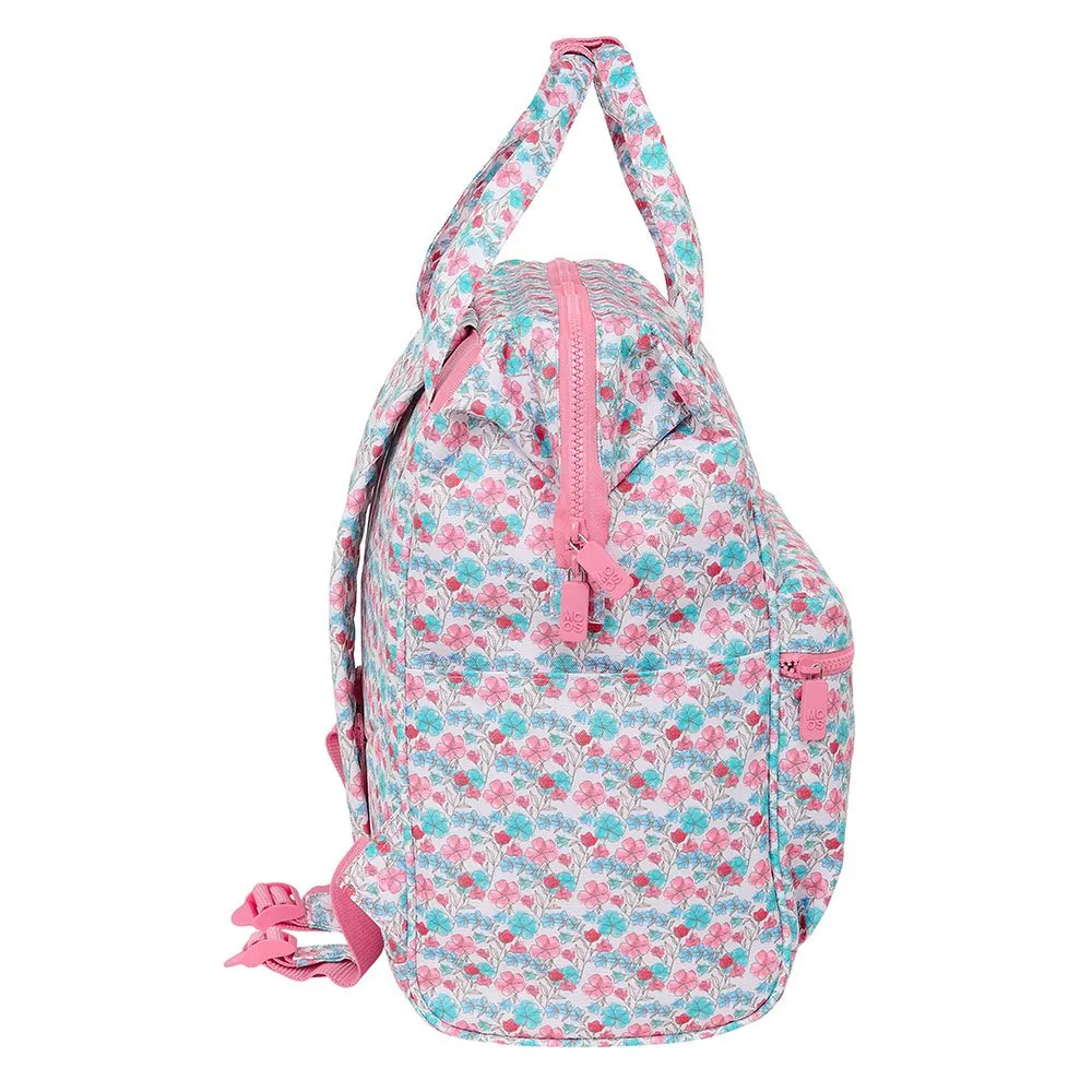 Safta Moos Flores 13 With Handles Rucksack, Multicolor