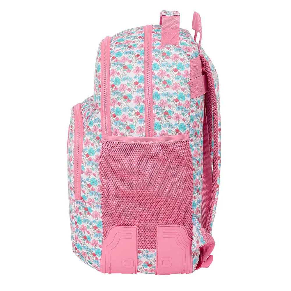 Safta Moos Flores Double Rucksack, Multicolor Safta Moos Flores Double Rucksack, Multicolor