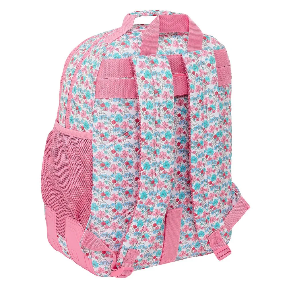Safta Moos Flores Double Rucksack, Multicolor Safta Moos Flores Double Rucksack, Multicolor