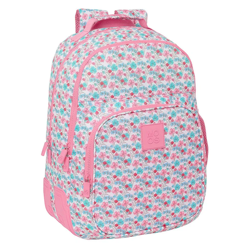 Safta Moos Flores Double Rucksack, Multicolor Safta Moos Flores Double Rucksack, Multicolor