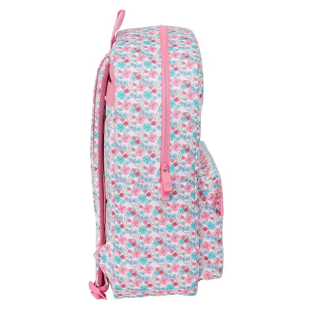Safta Moos Flores Rucksack, Multicolor