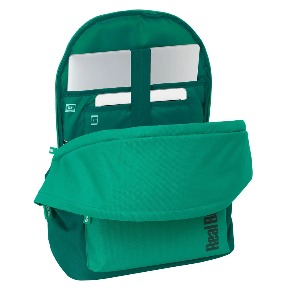 Safta Real Betis Balompie Double 15.6´´+usb Laptoptasche, Multicolor Safta Real Betis Balompie Double 15.6´´+usb Laptoptasche, Multicolor