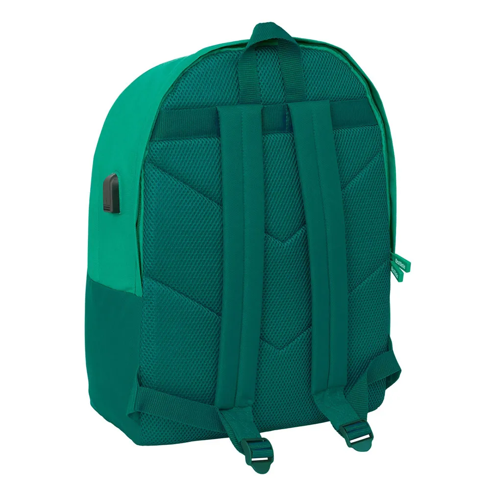 Safta Real Betis Balompie Double 15.6´´+usb Laptoptasche, Multicolor Safta Real Betis Balompie Double 15.6´´+usb Laptoptasche, Multicolor